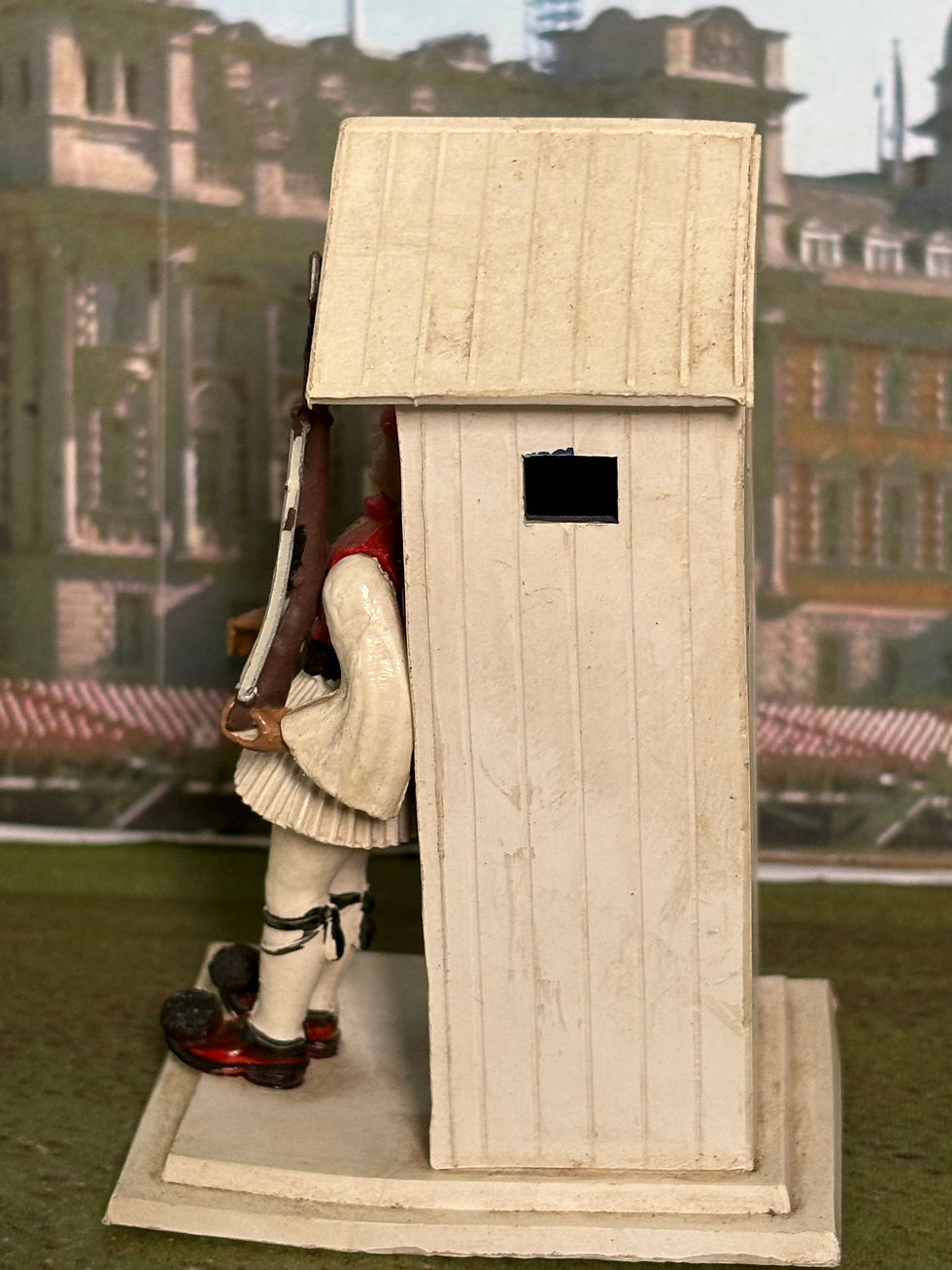 Thumbnail: AOHNA PAL RED TUNIC GREEK SOLDIER IN GUARDS BOX