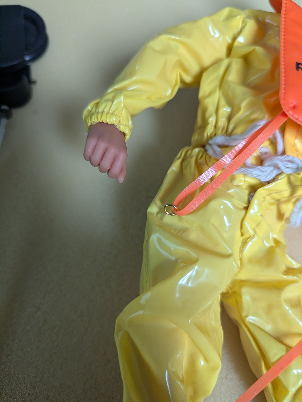 Thumbnail: Vintage Palitoy Action Man Eagle Eyes RNLI and Breeches Buoy