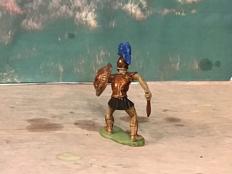 Thumbnail: Britain’s Ltd H92 Herald Trojan Warriors Bronze Armour 92 Achilles 54mm