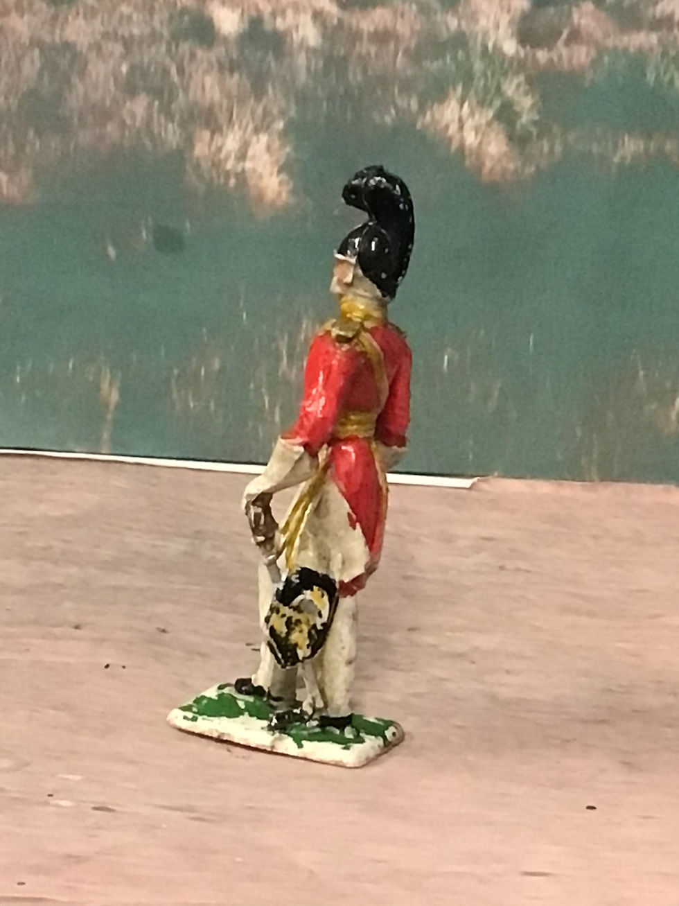 Thumbnail: Vintage Cherilea Dragoon Marching Figures 70 mm