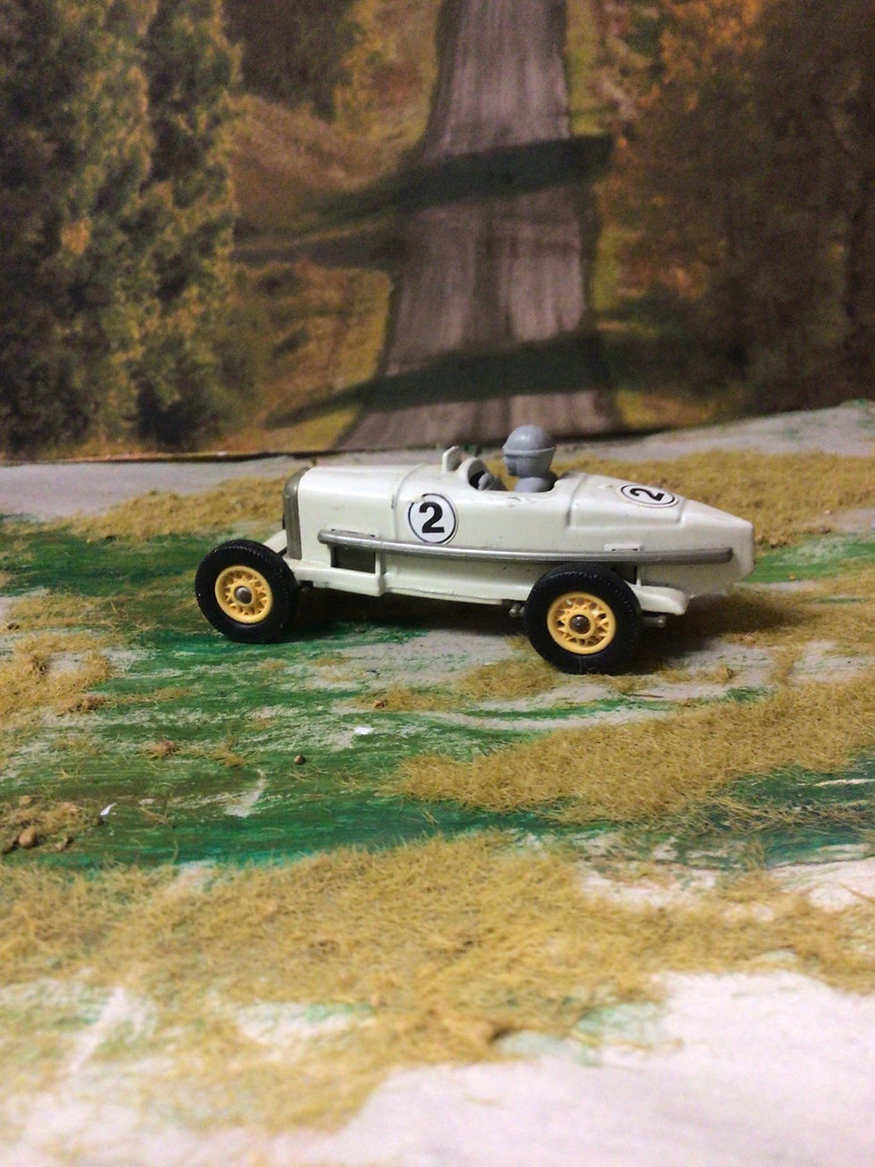 Thumbnail: Lledo Days Gone  1923 Sunbeam Boat Tailed  Racing Car