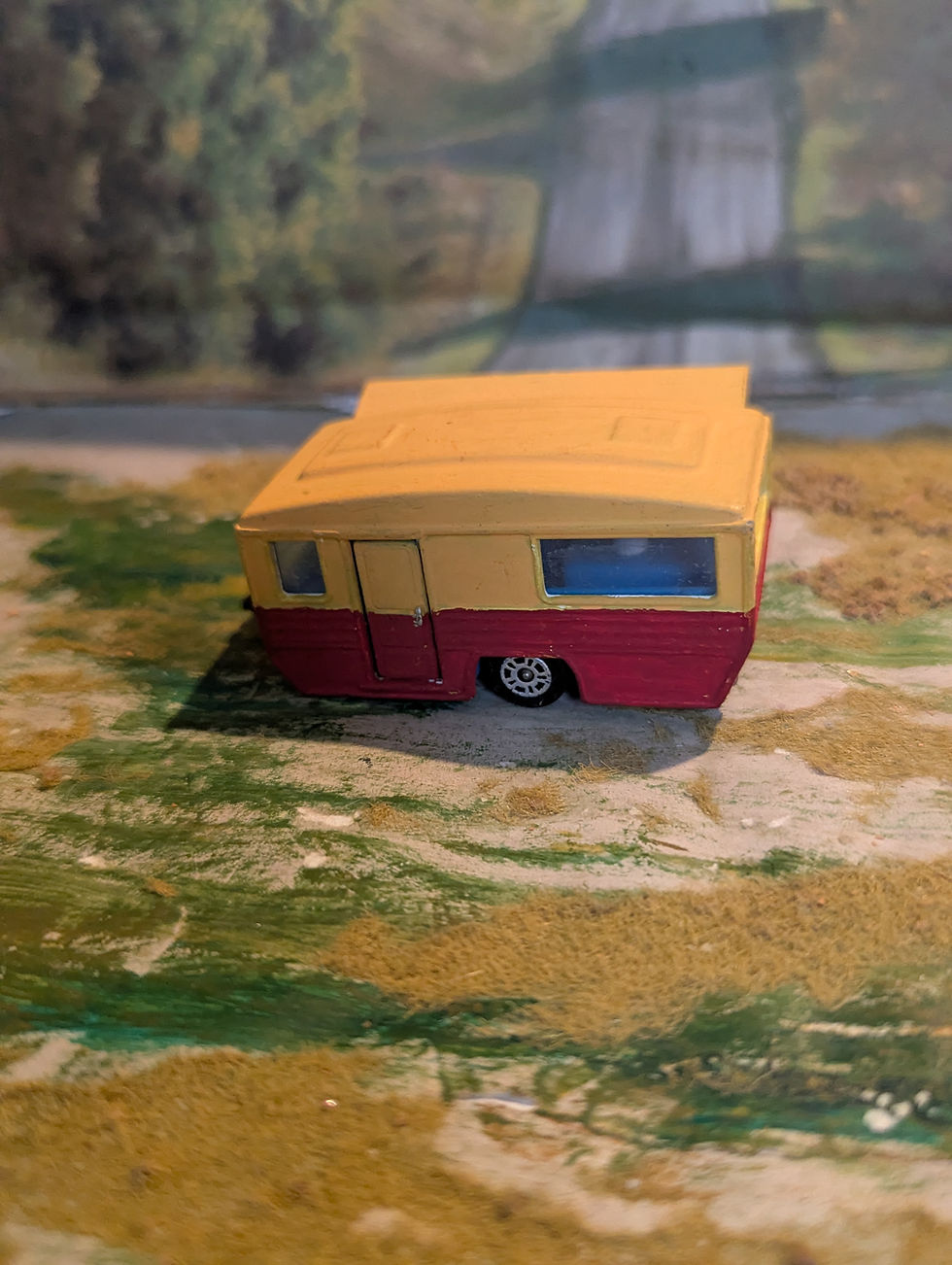 Thumbnail: Corgi Juniors Caravan Burger Truck Converted to Circus