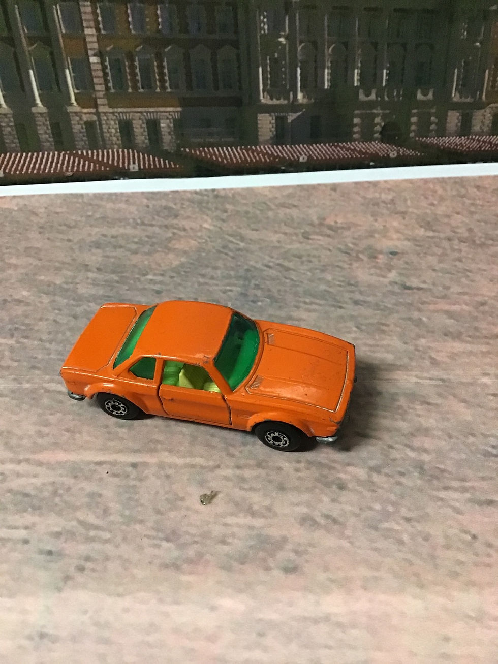 Thumbnail: Matchbox Lesney Superfast No. 45 Orange BMW 3.0 CSL - 1976