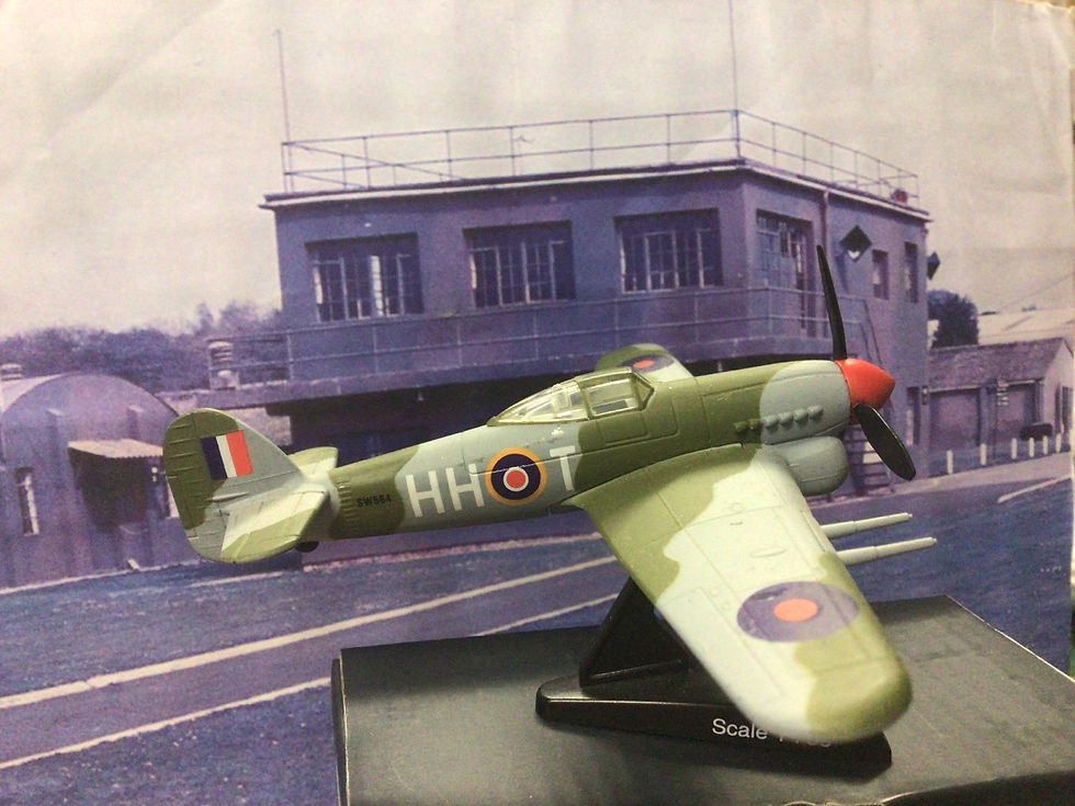 Thumbnail: Del Prado  1:95 Diecast Aircraft Hawker Typhoon 1940