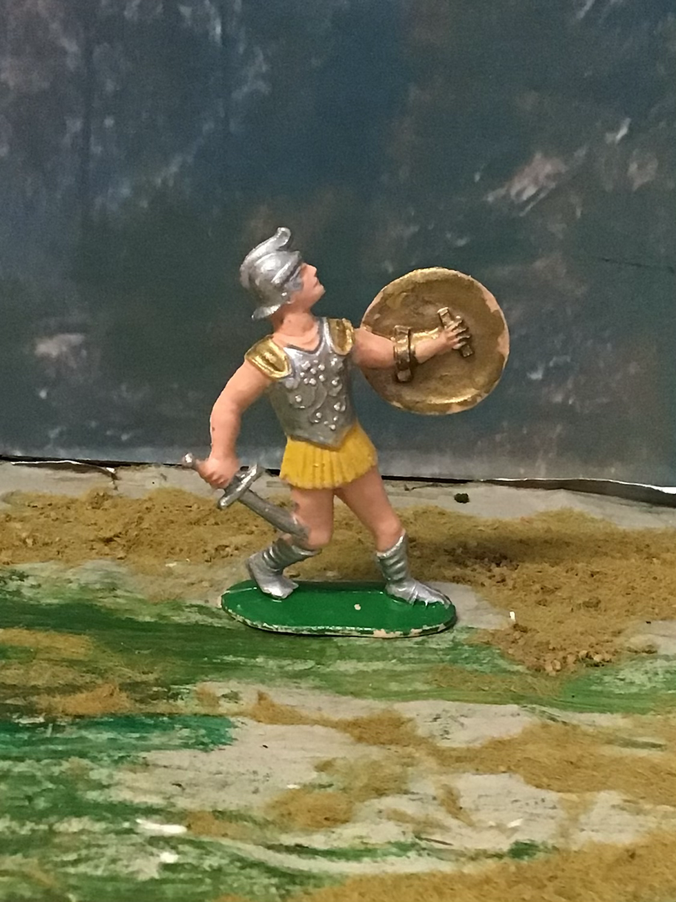 Thumbnail: Charben Roman Soldier 70mm Plastic Figure