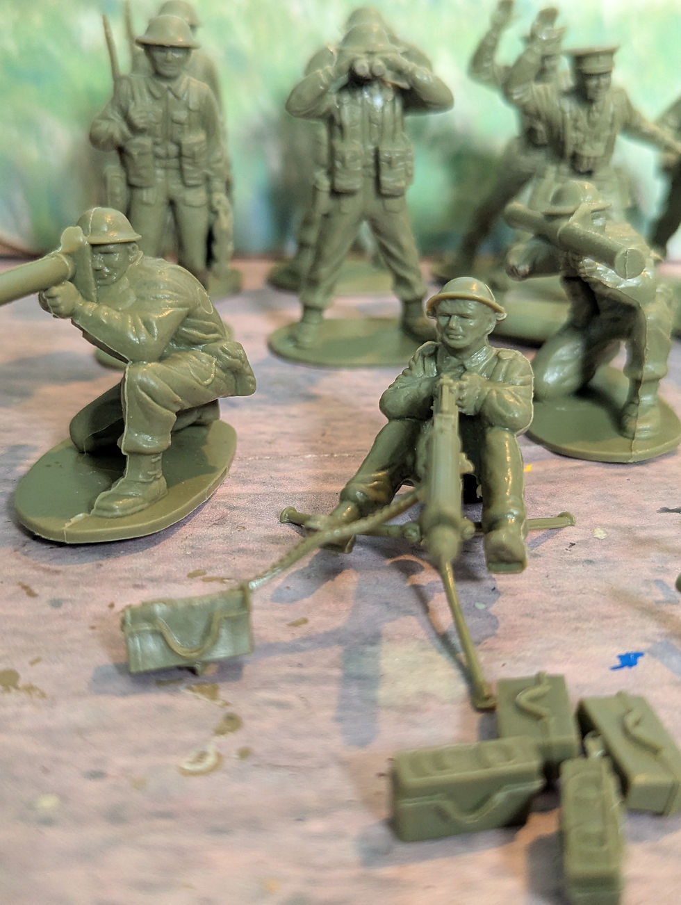 Thumbnail: Airfix 51459-6  1/32 Scale  British Infantry Support Group Boxed