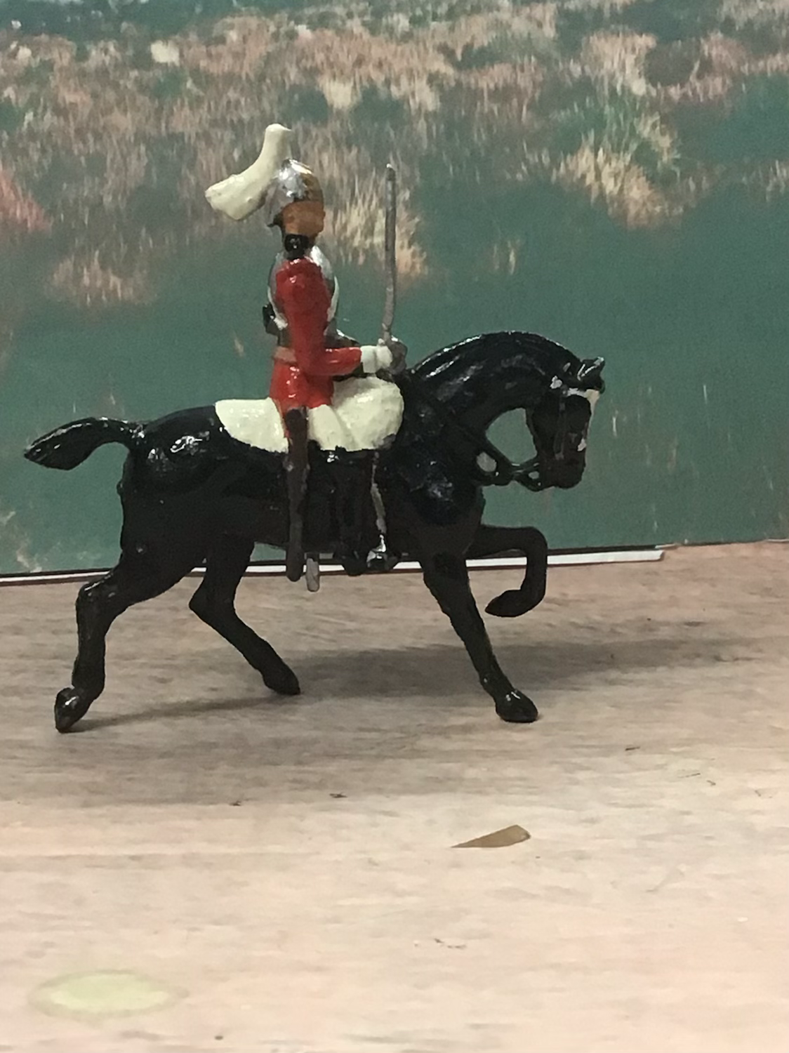 Johillco Mounted Lifeguard Trooper with Sword 60mm