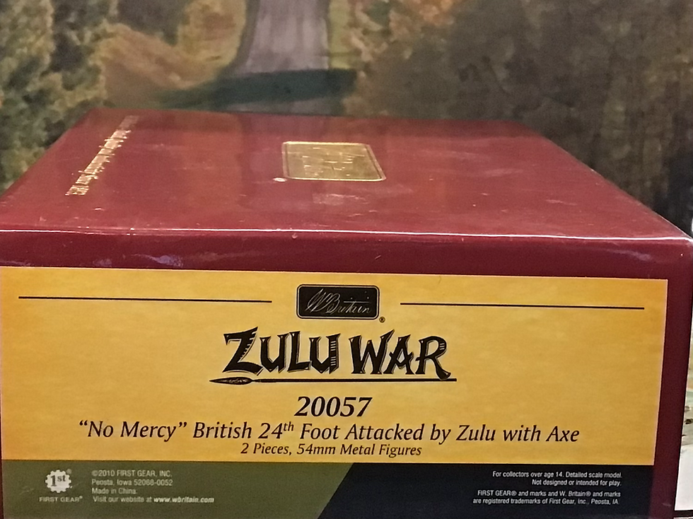 Thumbnail: William Britains Zulu War Series 20057 No Mercy Adapted