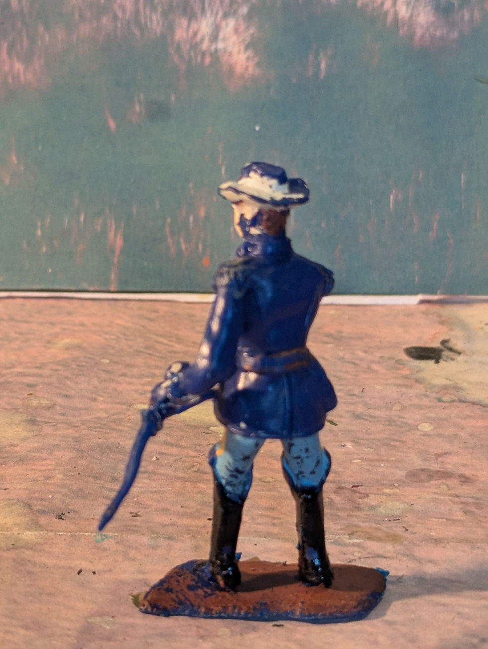 Thumbnail: Vintage Cherilea 60mm US Cavalry Officer