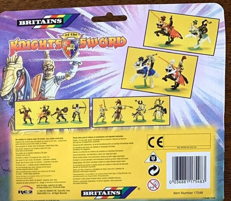 Thumbnail: Britains Knights Of The Sword In Original Packaging