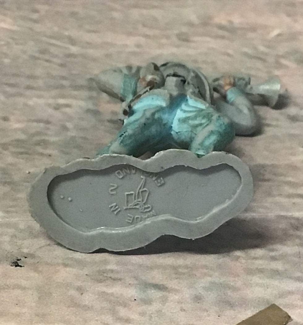 Thumbnail: Herald H432 Confederate Bugler Plastic Figure 54mm