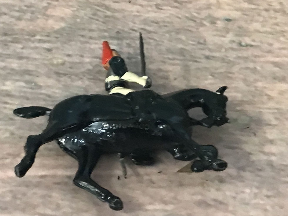 Thumbnail: Vintage Lead/Metal Figure Britain's Proprietors Blues & Royals Mounted