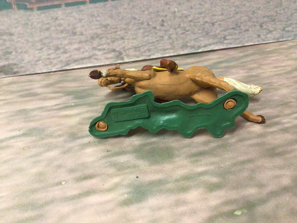 Thumbnail: Herald  H532 Western Figures Indian With Bow Mounted