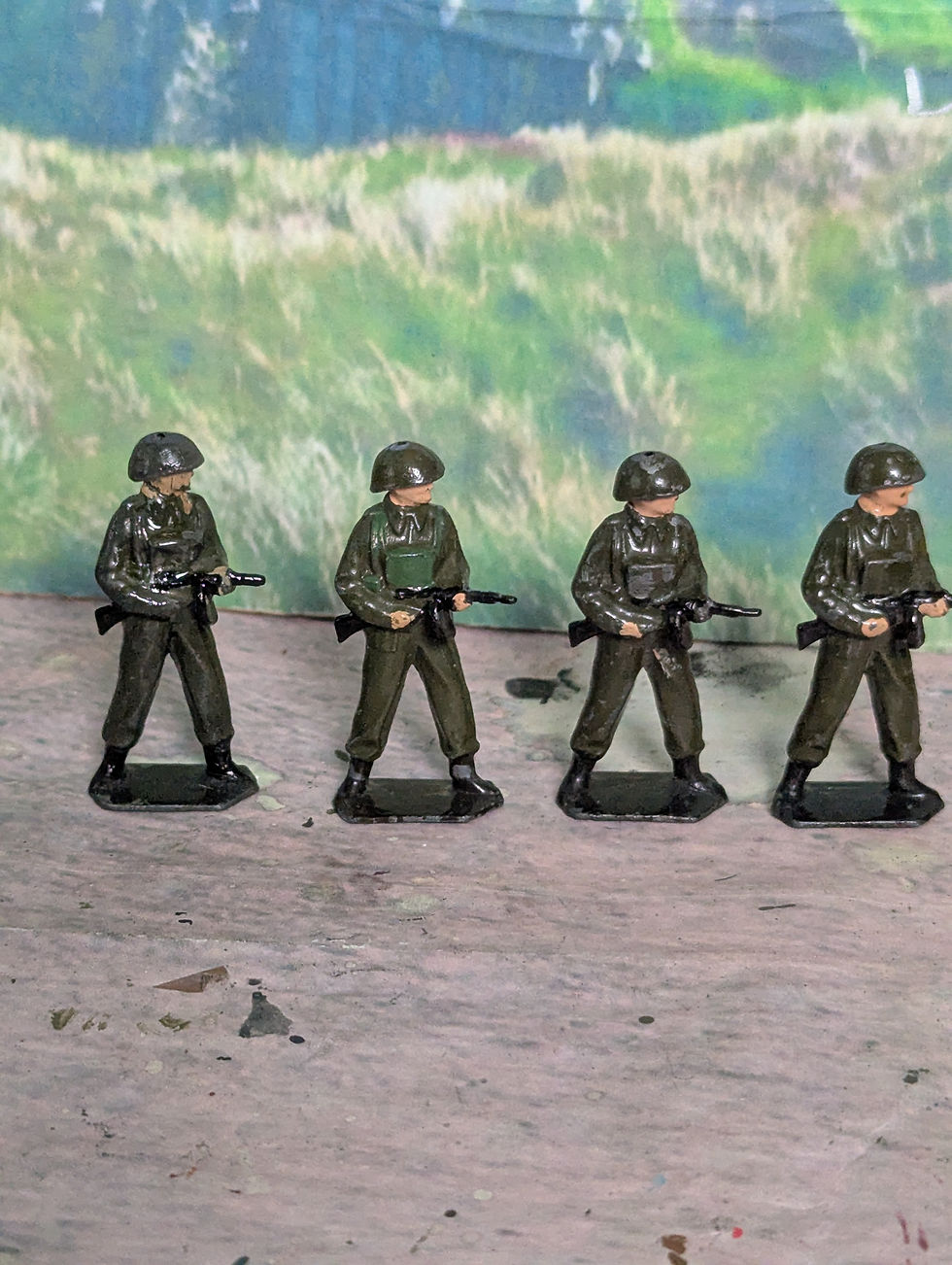 Thumbnail: Britain's Ltd. Lead/Metal WWI British Infantry 1/32