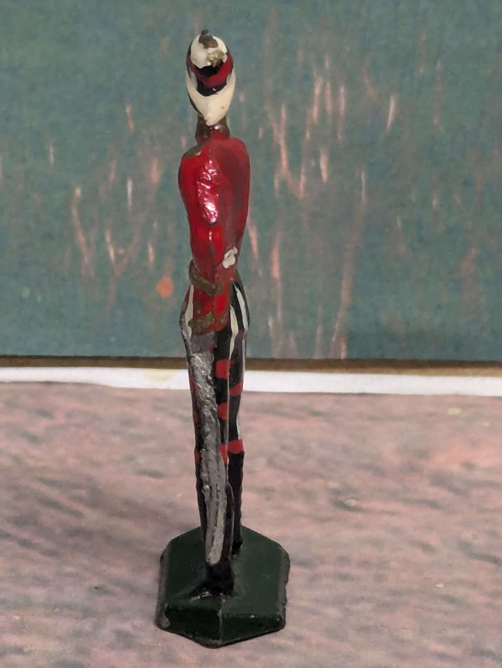 Thumbnail: Vintage Metal British Army Officer Redcoat Scottish Regiment