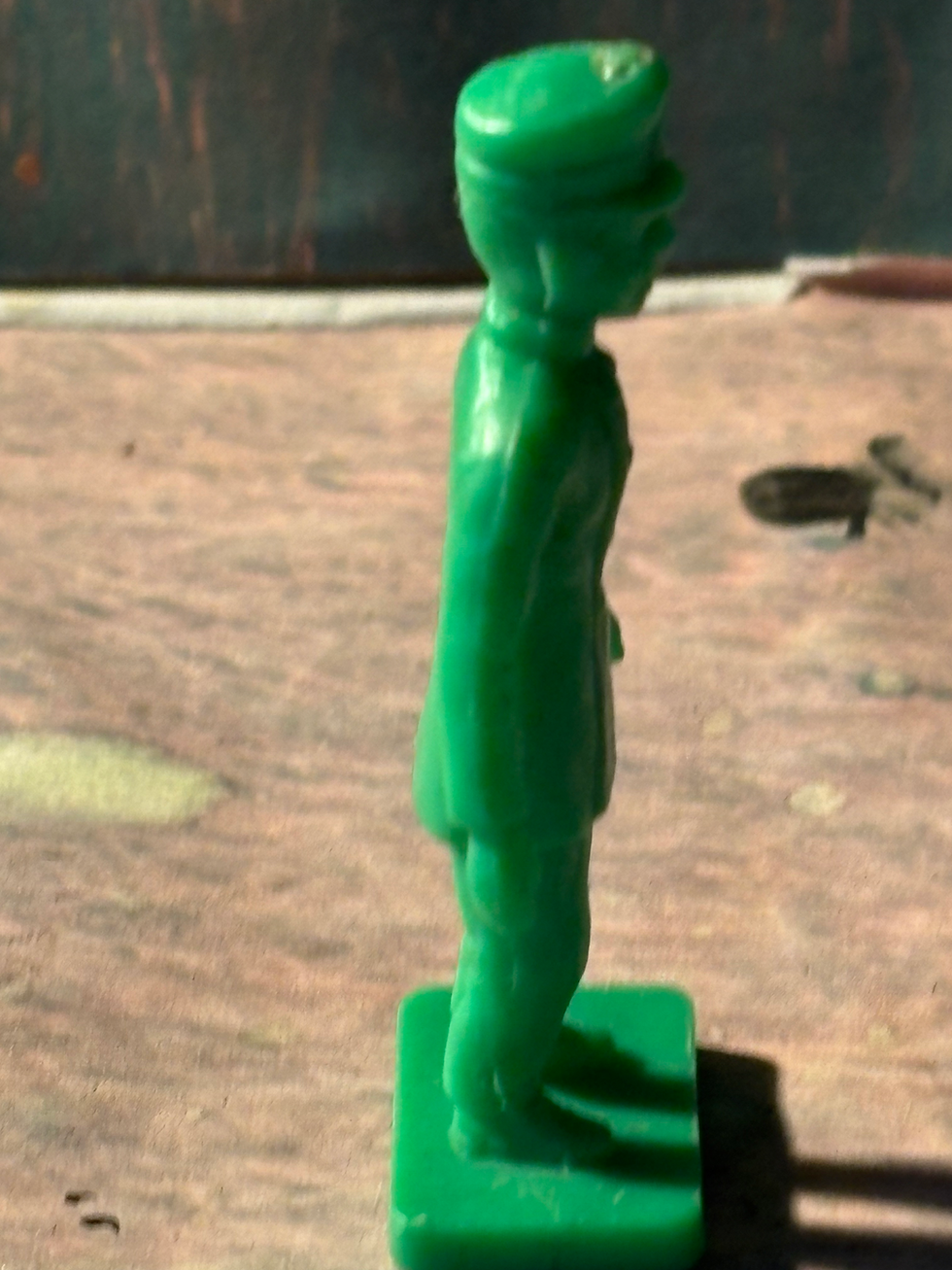 Thumbnail: Kellogg's Cereal Packet Figure Thunderbirds Parker 54mm Yellow Plastic
