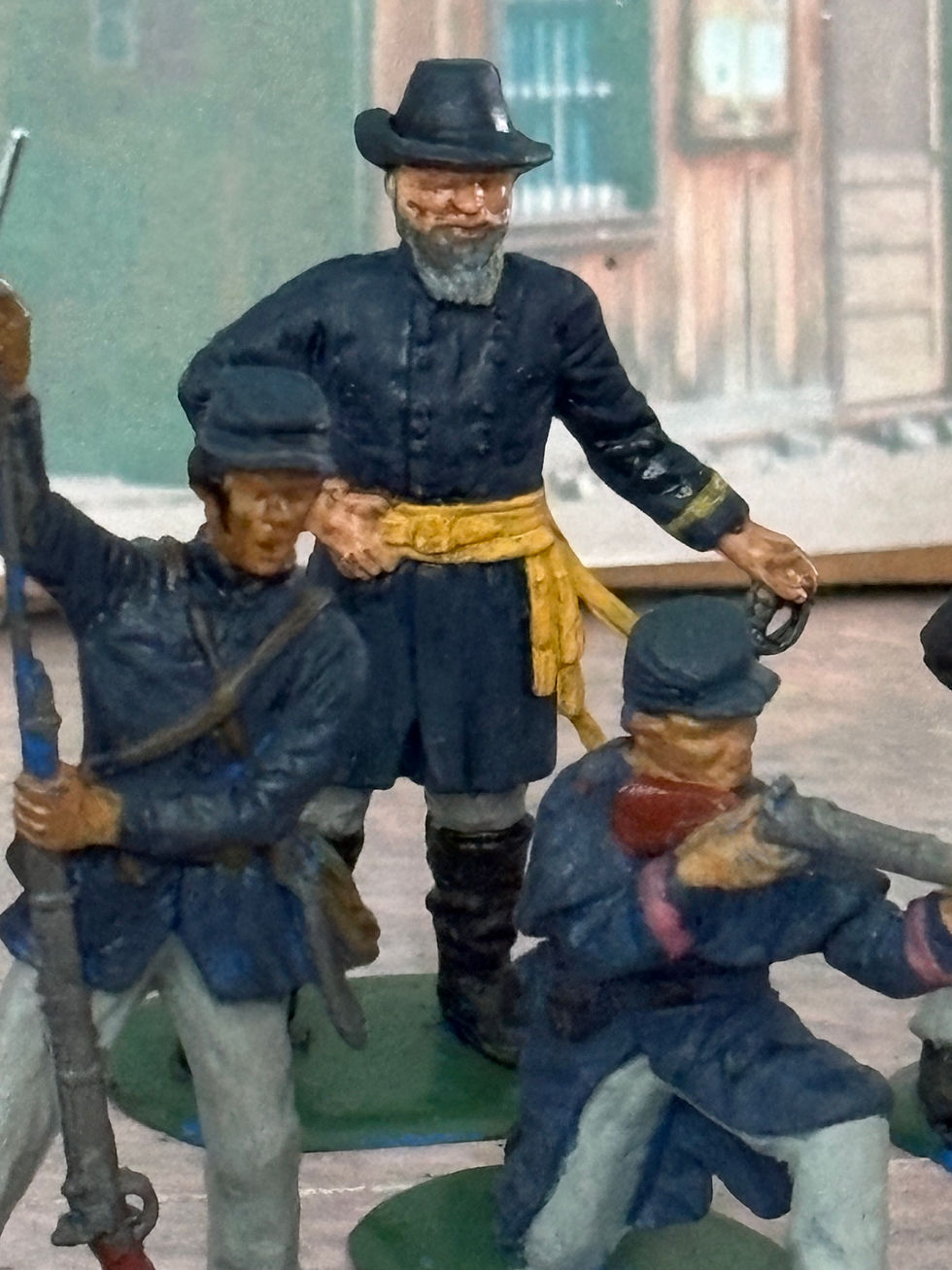 Thumbnail: Imex American Civil War Union Infantry  1/32 + 9 Painted Plastic Figures