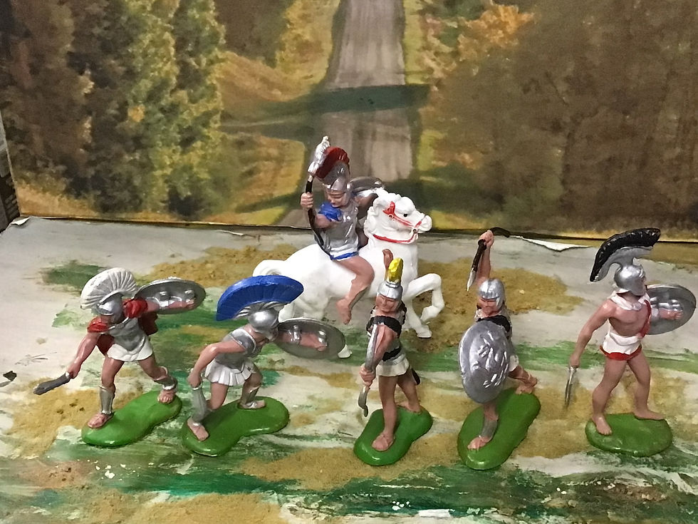 Thumbnail: Britain’s Ltd Herald Trojan Warriors Full Set Made in Hong Kong
