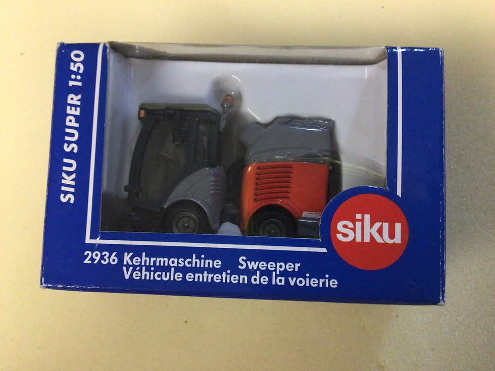 Thumbnail: SIKU Super : 2936 1/50 Hoko Road Sweeper Boxed