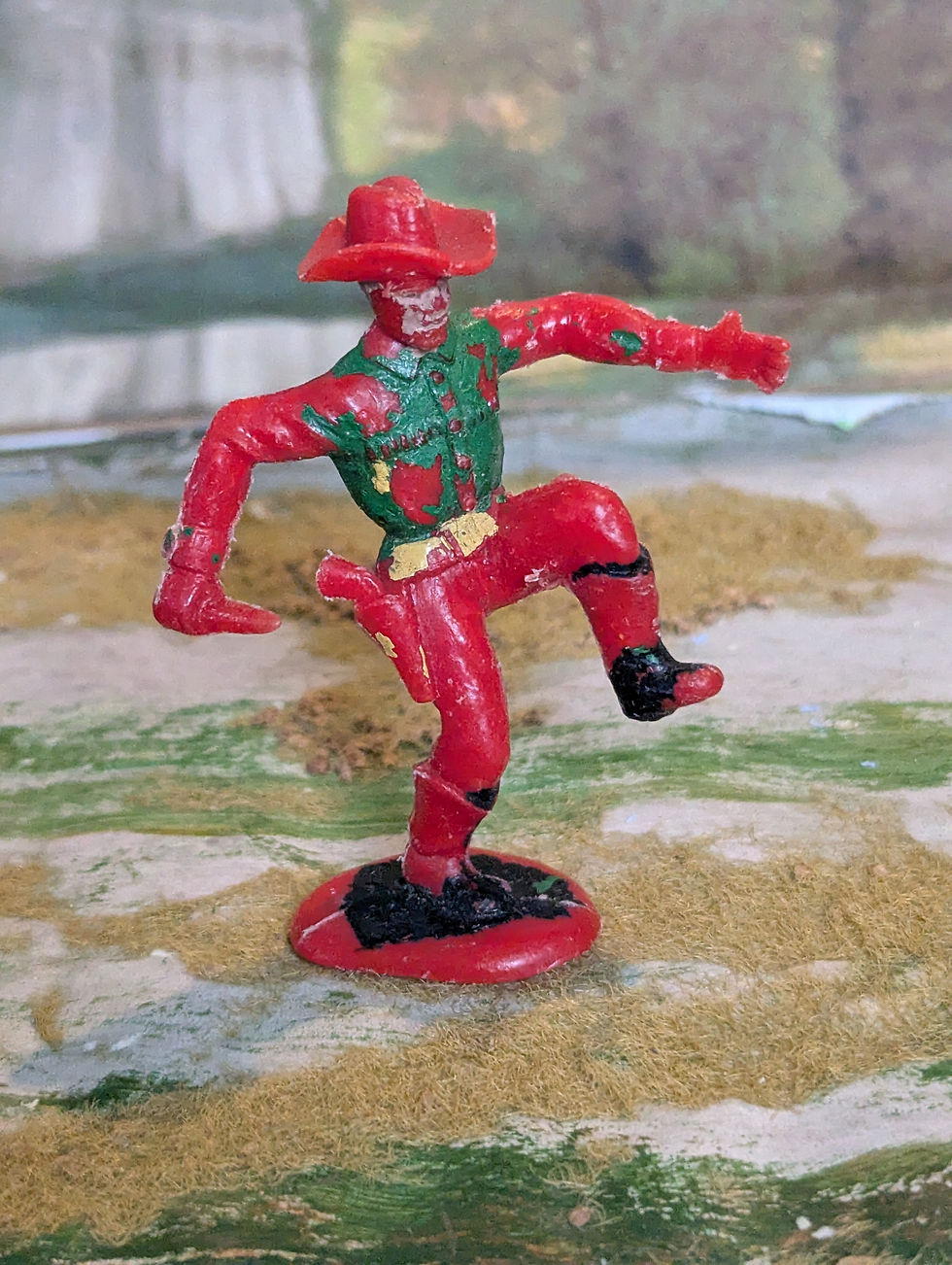 Thumbnail: Vintage Crescent 60mm Figures Cowboys Wild West C6 and C15