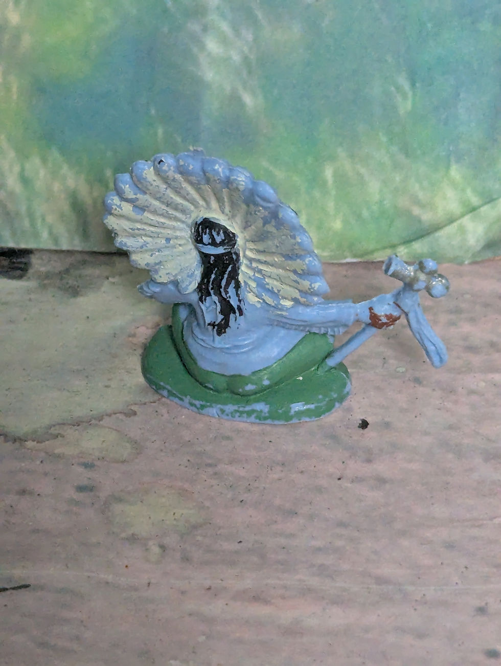 Thumbnail: Speedwell/UNA Plastic Native American Ind Figures 50mm Tall