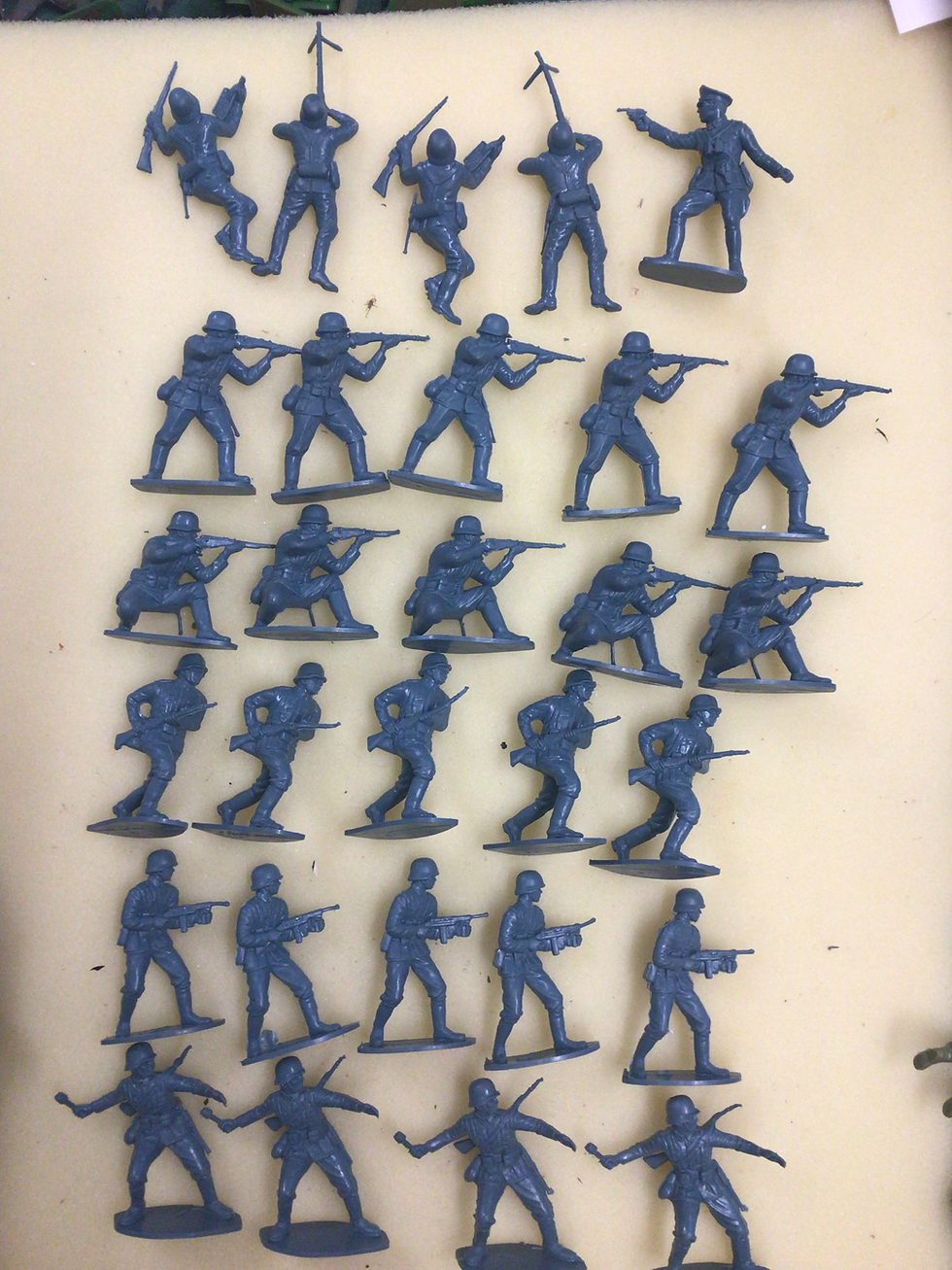 Thumbnail: Airfix WWII  29x German Infantry 1/32 All Excellent Boxed