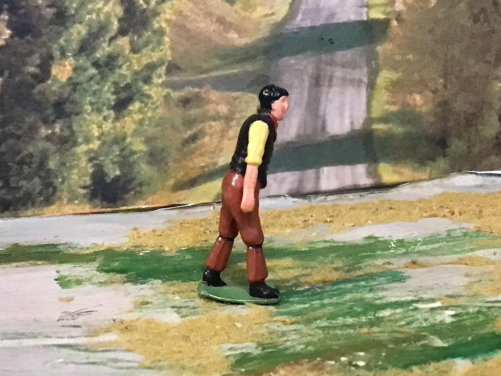 Thumbnail: Britain's Early 1/32 Lead Cast Metal Farm Labourer alkingW