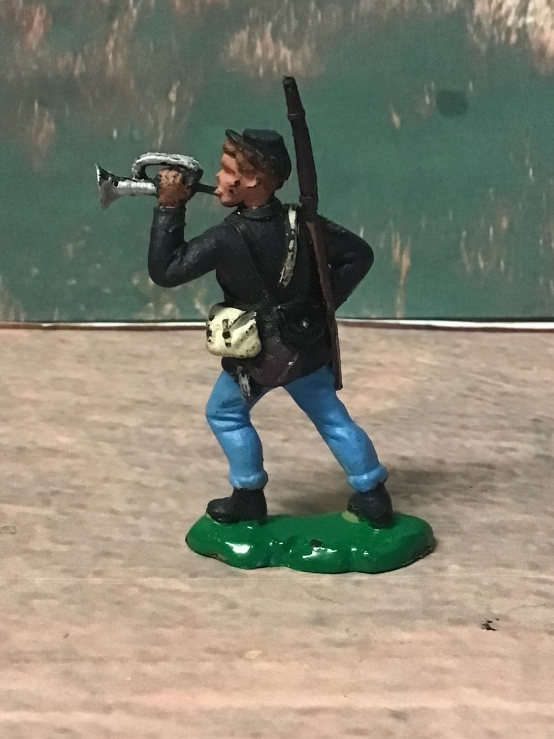 Vintage Herald H432 Union Bugler 54mm