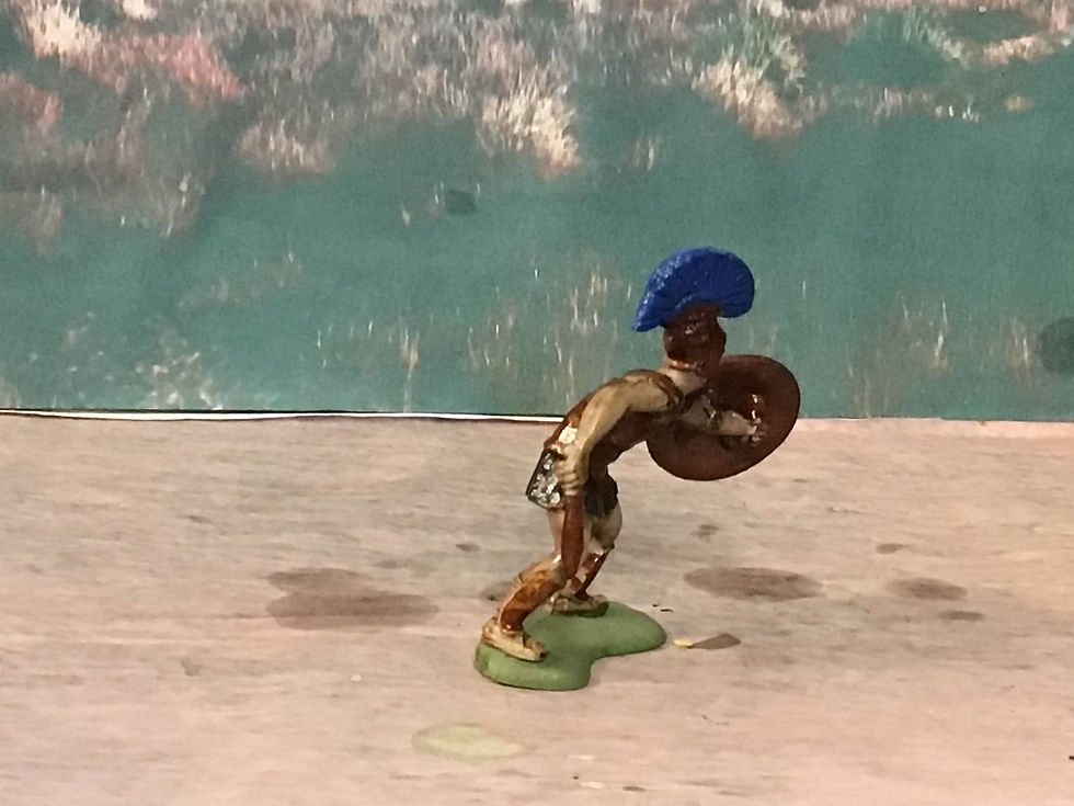 Thumbnail: Britain’s Ltd H92 Herald Trojan Warriors Bronze Armour 92 Achilles 54mm