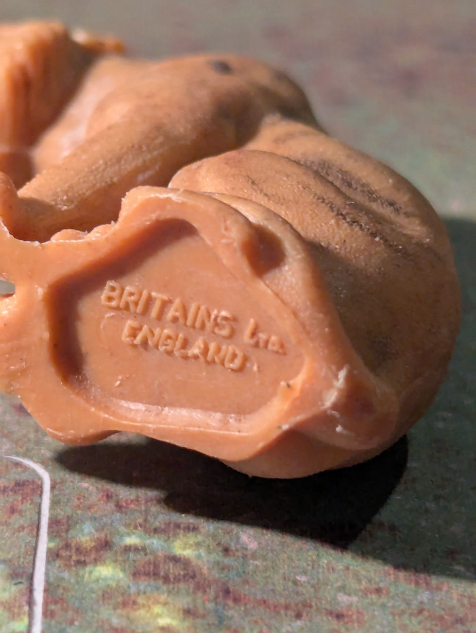 Thumbnail: Britain's Ltd. Vintage Plastic Tiger Animal 35mm Tall Made in England