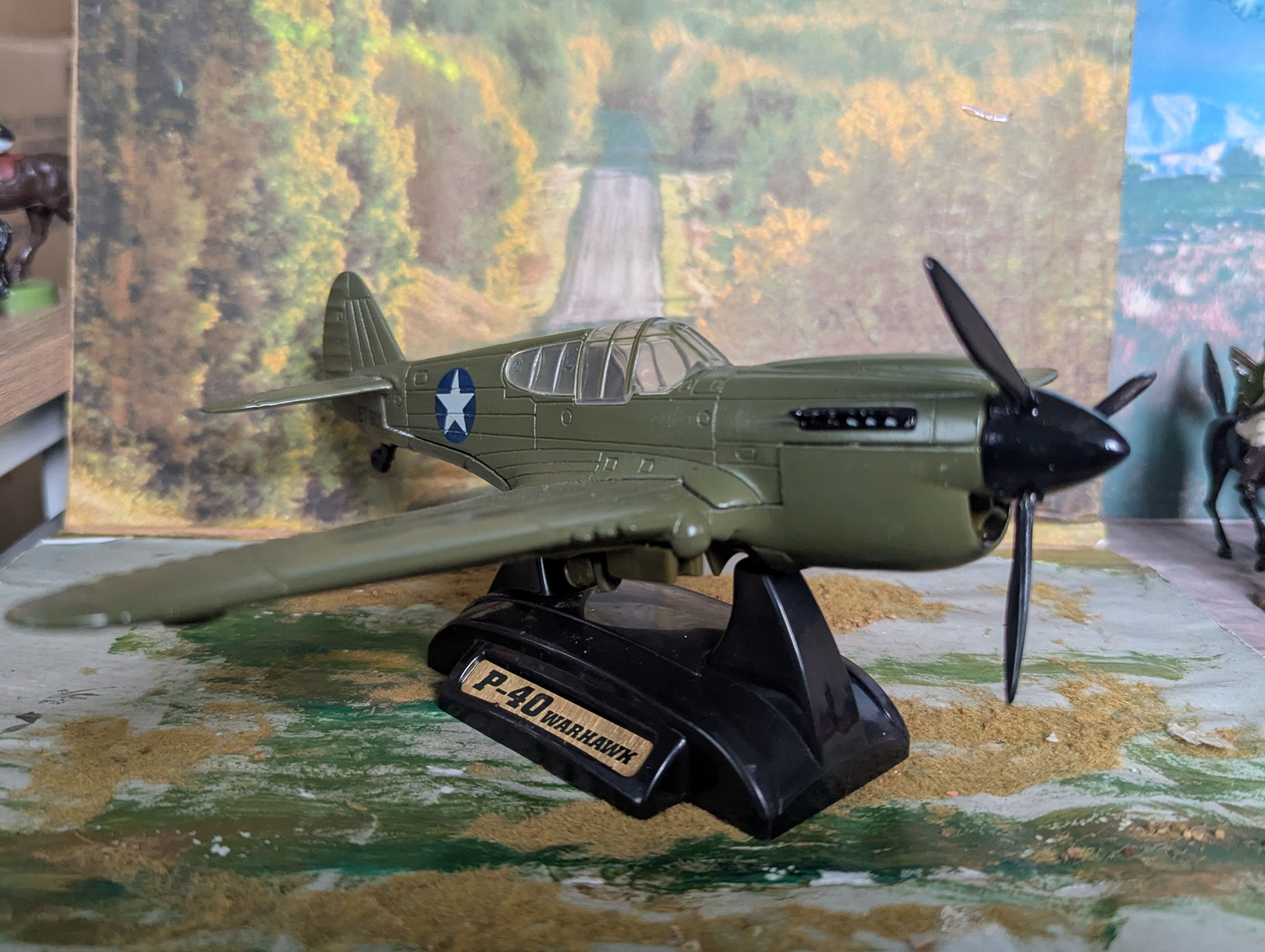 Motormax 1/48 Scale  76396 Curtiss P-40 Warhawk