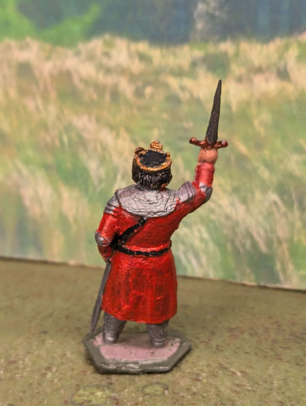 Thumbnail: Lone Star Plastic Knight King with Sword 54mm