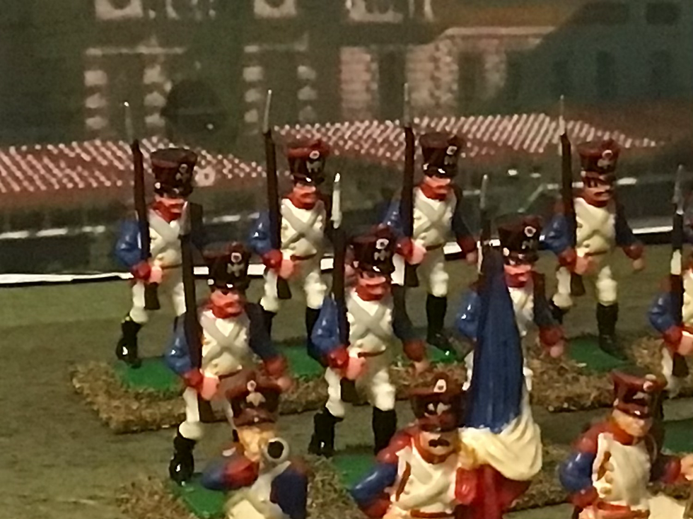 Thumbnail: Esci/Airfix 1/72 21 Waterloo French Infantry Brigade Painted Plastic Fig
