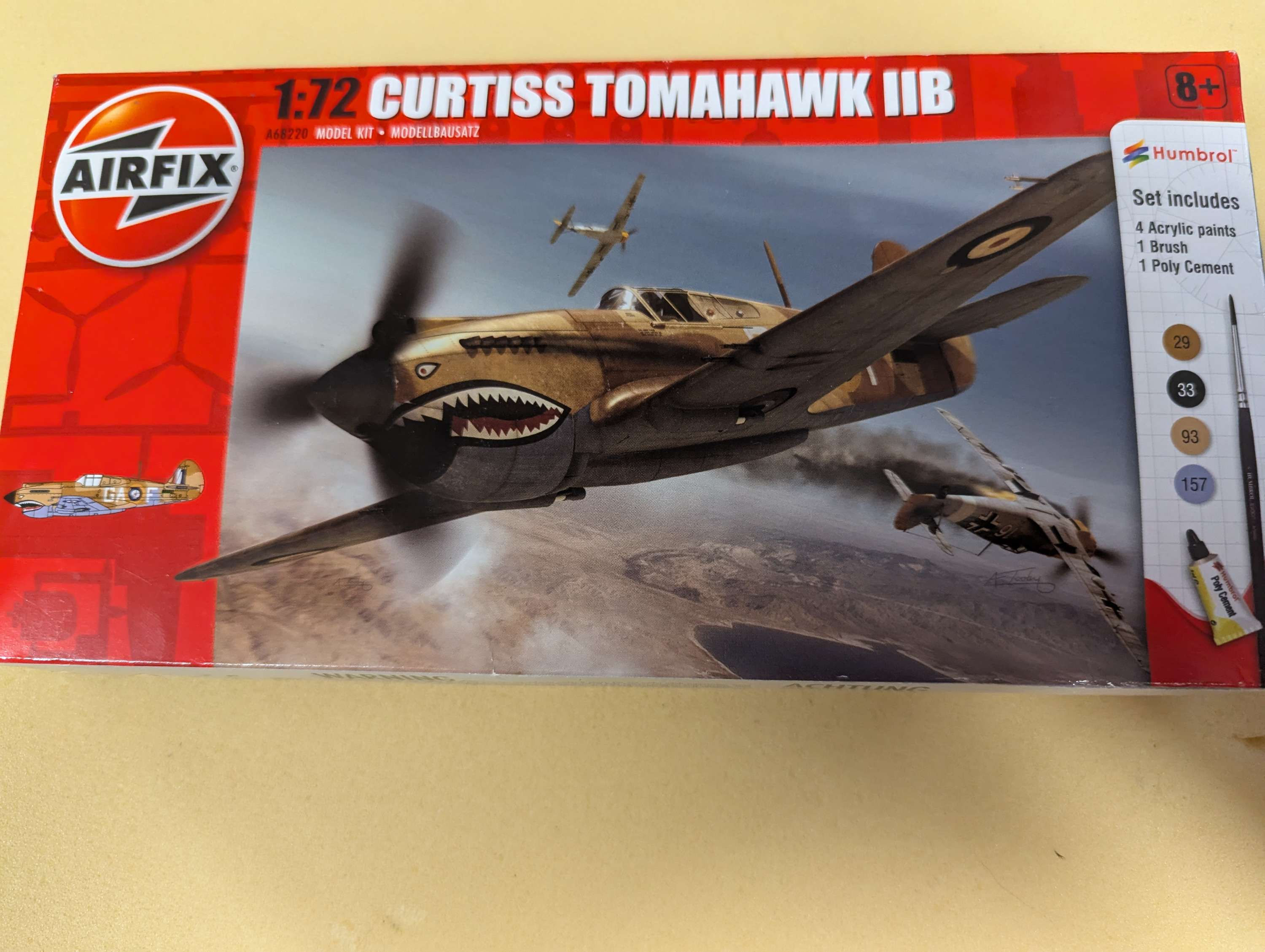 Airfix A68220 Curtis Tomahawk IIB, Sealed (2007)