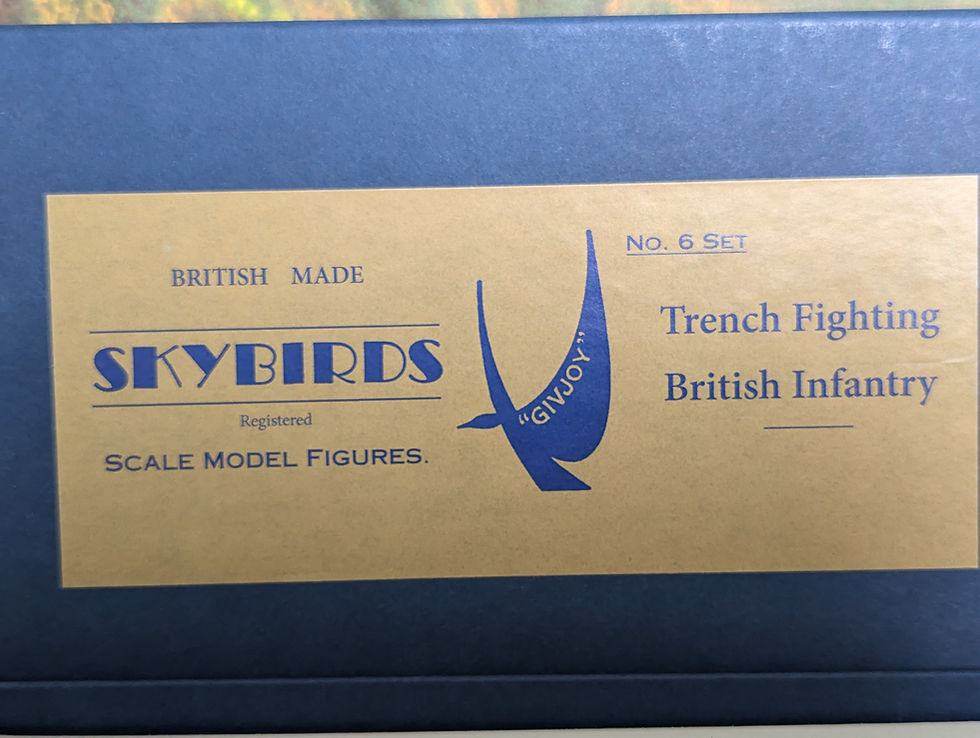 Thumbnail: Skybirds Military Figure Sets Metal British Troops 1/72 Boxed Set 6
