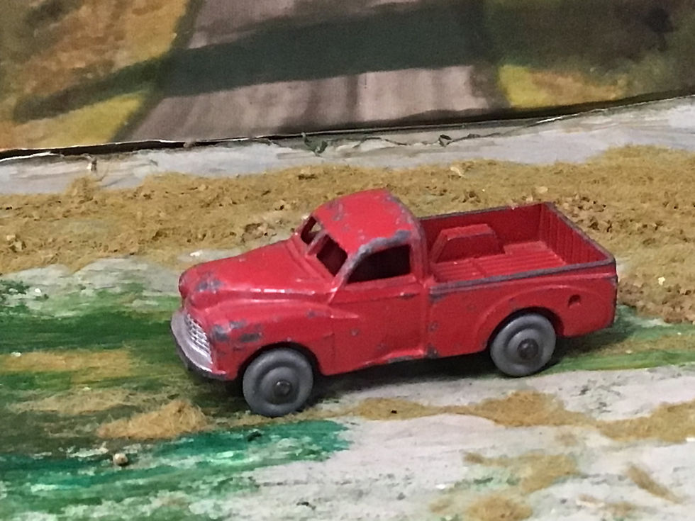 Thumbnail: Dinky Dublo 065 Morris Pick Up 1957 Red