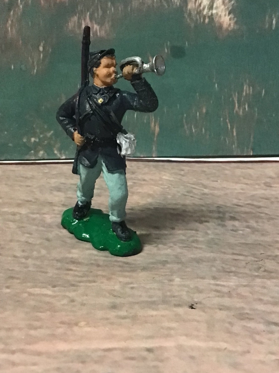 Vintage Herald H432 Union Bugler 54mm