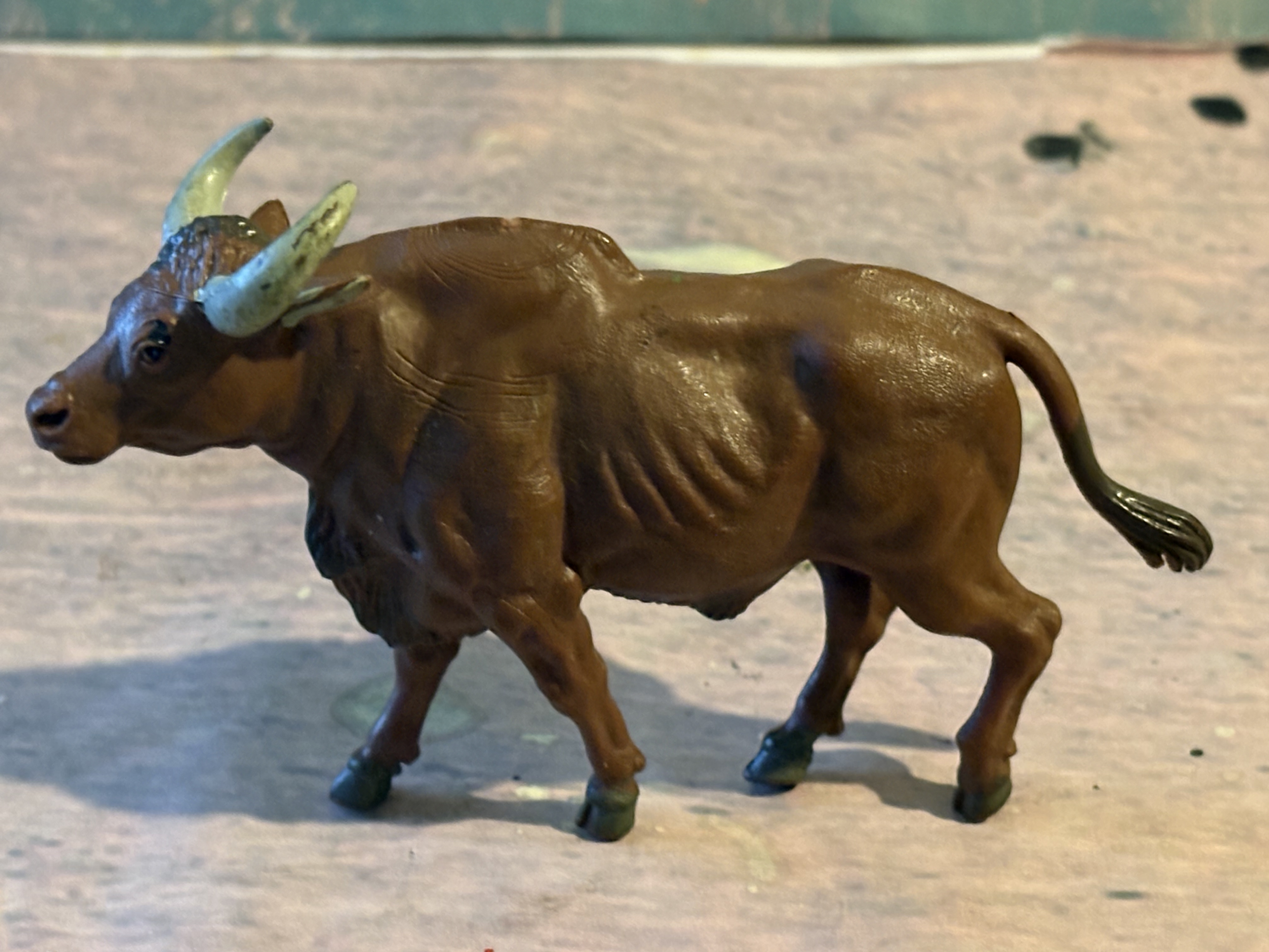 Vintage Plastic Britain's Wild Zoo Animal 1356  Water Buffalo
