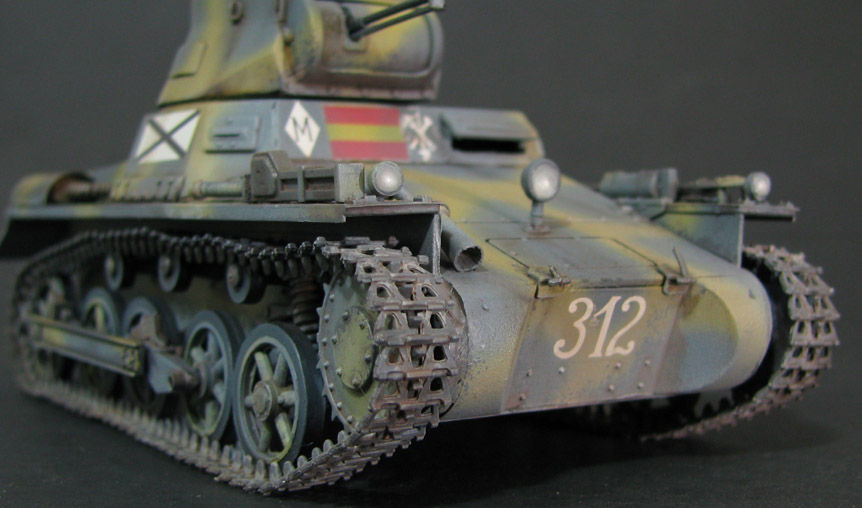 Thumbnail: Master Box  No. T3503 1:35 Panzer Light German Tank T-1A
