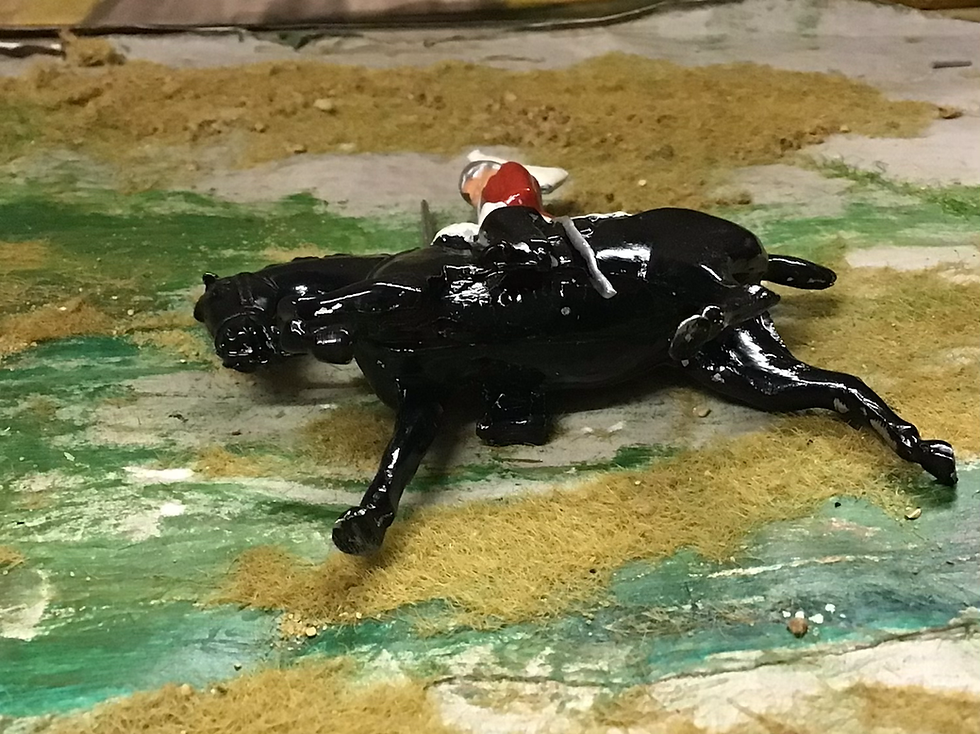 Thumbnail: Vintage Britains Proprietor Life Guards Mounted Trooper
