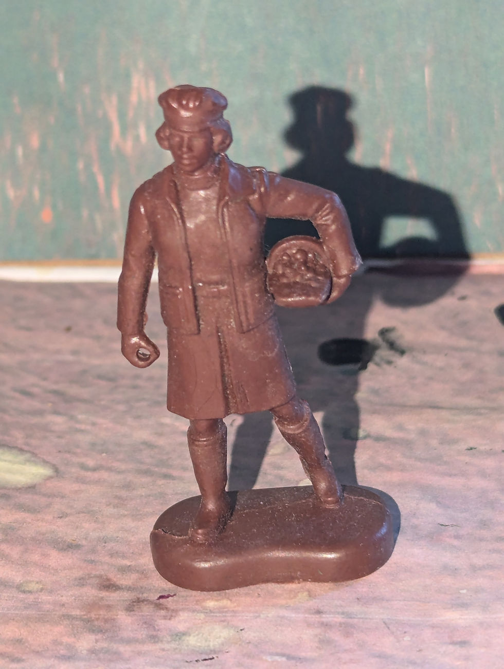 Thumbnail: Britains Ltd Farm Figure Wife With Egg Basket 1986 England