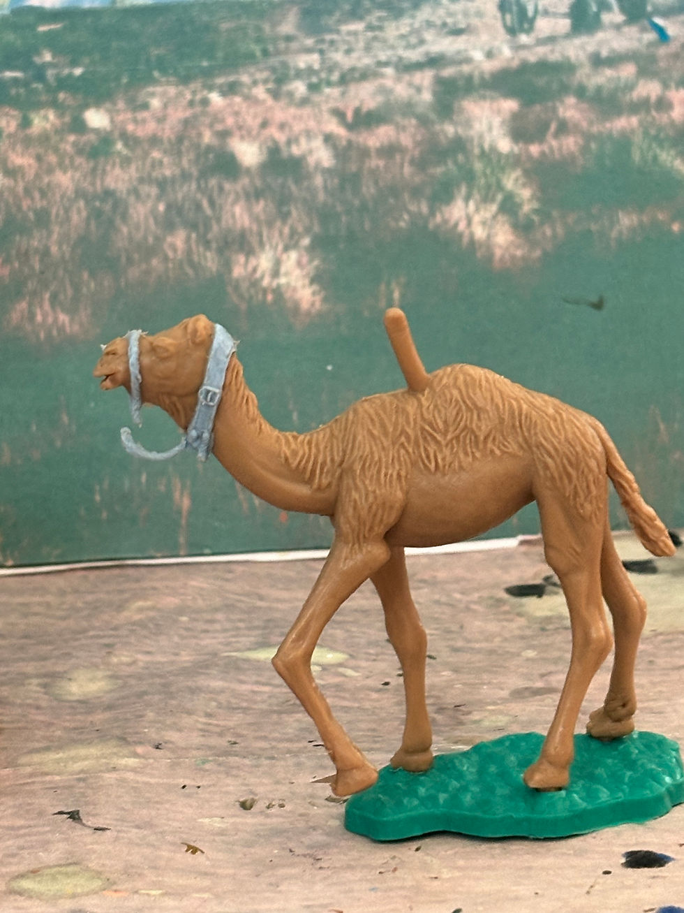 Thumbnail: Timpo  Swoppet's  Plastic Figures Camels For Mounted Arab Ind.