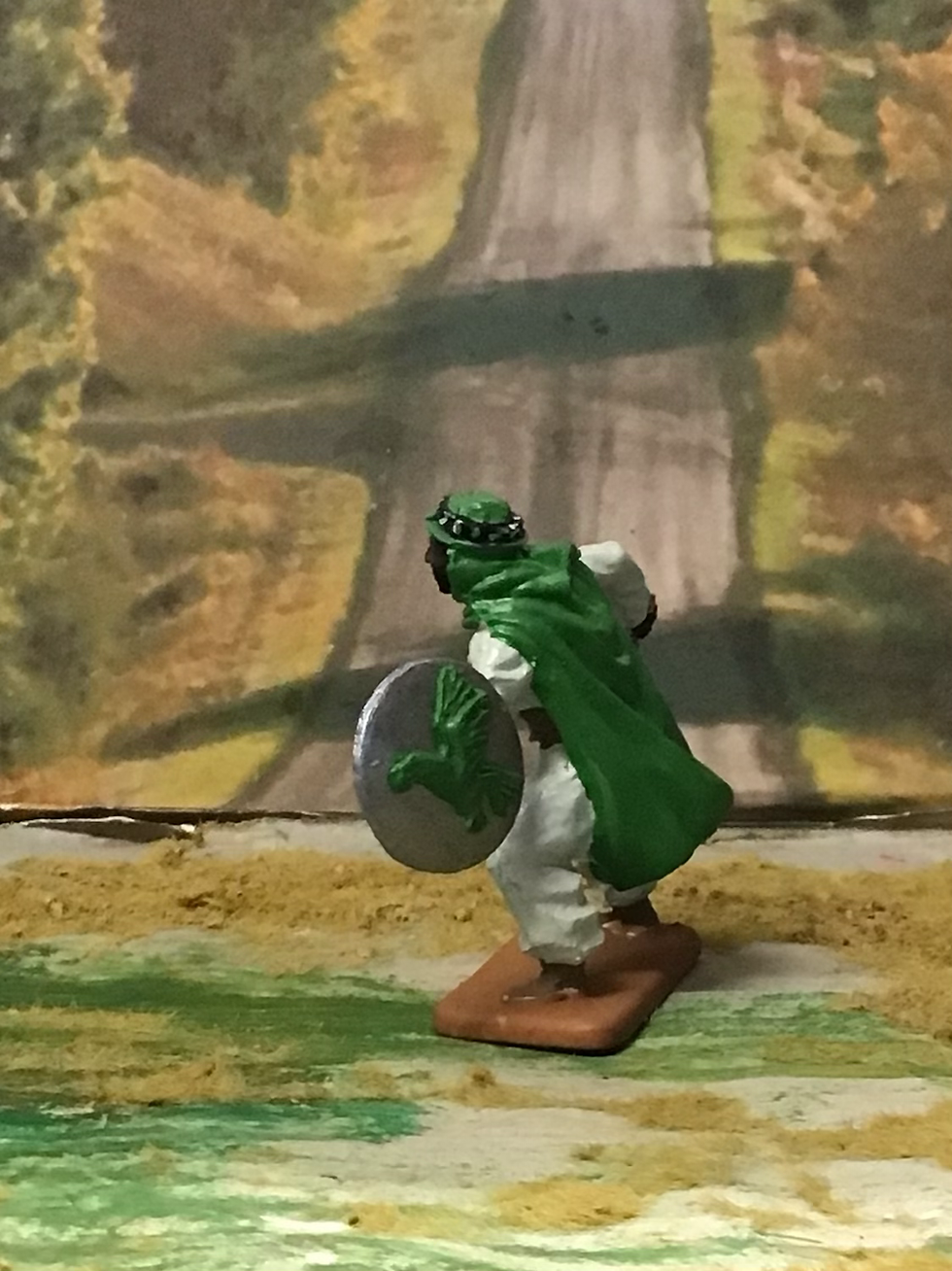 Thumbnail: Lone Star Plastic Arab with Sword and Shield  54mm