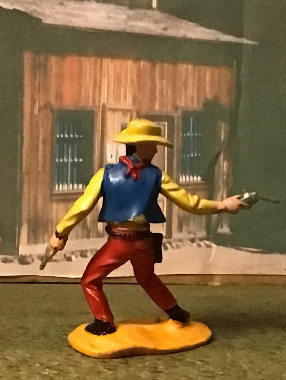 Thumbnail: Britains Ltd Herald H423 Cowboy with Two Pistols