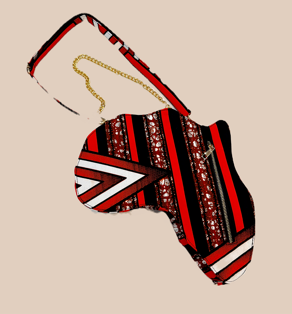 Thumbnail: Africa Map Shaped Backpack