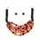 Thumbnail: Orange and Coconut Wood Bead Necklace Set