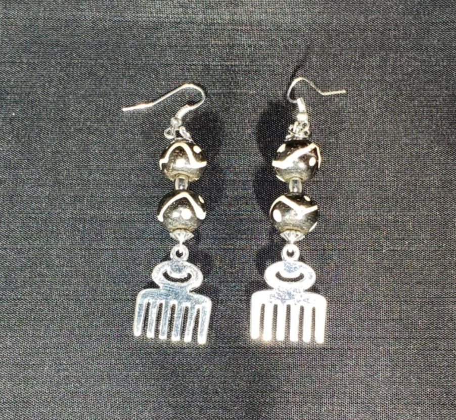 Duafe Adinkra Earrings