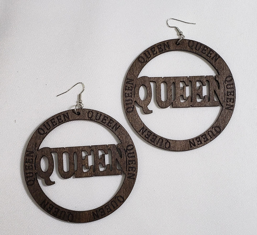 Thumbnail: Wooden Earrings