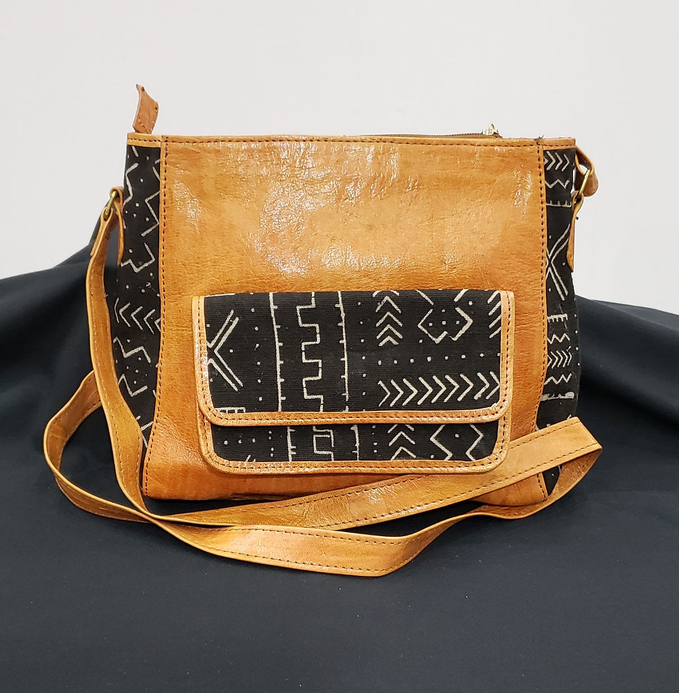 Thumbnail: African Leather Handbag
