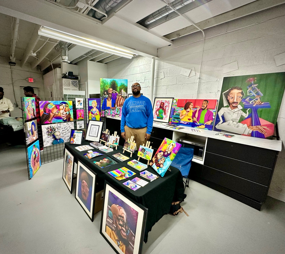 Black Boy Art Show DC, October 2022